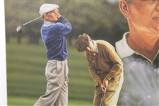 Ben Hogan '1953' Ltd Ed Print by Artist Zuniga #1759/1953 - Framed