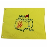 Fuzzy Zoeller Signed 2008 Masters Embroidered Flag with '1979' JSA ALOA
