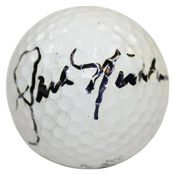 Jack Nicklaus Signed Classic MaxFli 3 Logo Ball JSA ALOA