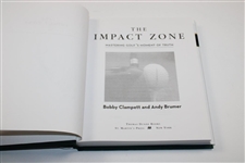 Bobby Clampett Signed Impact Zone Golf Ball & 'The Impact Zone' Book JSA ALOA