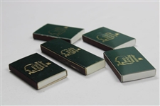 Five (5) Augusta National Golf Club Matchbooks - Unused