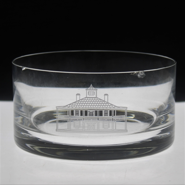 Augusta National Golf Club Clubhouse Glass Dish with Chip