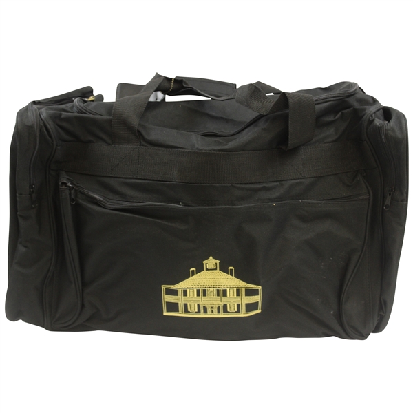 Augusta National Golf Club Member Clubhouse Large Black Duffel Bag