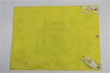 Champ Phil, Rory, Coody, Johnson & 4 Champs Signed 2010 Masters Embroidered Flag JSA ALOA