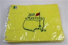 Seven (7) Masters Tournament Embroidered Flags - 2009-2015 - Unopened