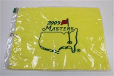Seven (7) Masters Tournament Embroidered Flags - 2009-2015 - Unopened