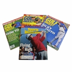 Kite, Price, Els & Lehman Signed Magazines - Golf Digest & Sports Illustrated JSA ALOA