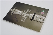 Sergio Garcia Signed 1998 U.S. Amateur Championship at Oak Hill CC Program JSA ALOA