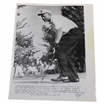 Jack Nicklaus Signed 1962 World Series of Golf Photo JSA ALOA