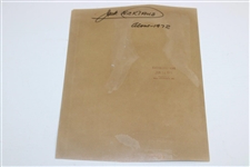 Jack Nicklaus Signed 1972 Doral Eastern Open Championship Photo JSA ALOA