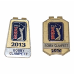 Bobby Clampett's Personal 2013 & 2016 PGA Tour Member Money Clip/Badges