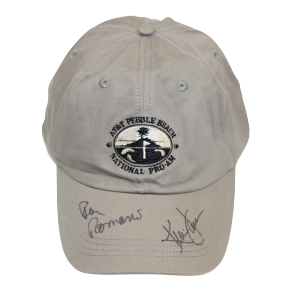 Ray Romano & Kevin James Signed AT&T Pebble Beach National Pro-Am Hat - Clampett Collection JSA ALOA