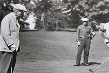1921 John D. Rockefeller, Richest Man in the World on the Golf Course