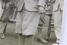 1926 Bobby Jones, Gracious in Defeat, Shakes Hands with George Von Elm Wire Photo