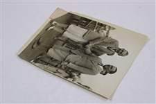 1926 Bobby Jones, Gracious in Defeat, Shakes Hands with George Von Elm Wire Photo
