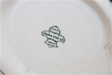 O'Hara Dial Co. (Lenox) Green Stein with 'That Old Solomon' Lid circa 1900 - With Repairs