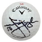 Jim Furyk Signed Callaway 58 Logo Golf Ball JSA #DD50845