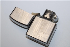 Big T - 1962' with Post Swing Golfer Continental Lighter