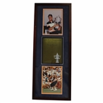 Payne Stewart 1989 PGA Championship at Kemper Lakes GC Cherry Wood Golf Display