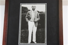 Walter Hagen 1925 PGA Championship at Olympia Fields CC Cherry Wood Golf Display