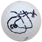 Jim Furyk Signed Callaway Logo Golf Ball with 58 JSA ALOA