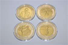 Arnold Palmer Ltd Ed Masters Commemorative Coins Set in Original Emerald Box with COA #233/750