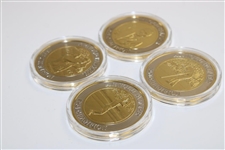 Arnold Palmer Ltd Ed Masters Commemorative Coins Set in Original Emerald Box with COA #233/750