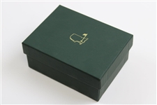 2007 Augusta National GC Masters Tournament Gift - Alligator Skin Money Clip in Box with Card