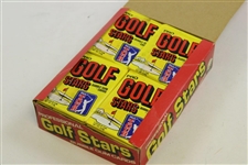 1981 Donruss Golf Stars Bubble Gum Card Box with 36 Unopened Packs - Nicklaus Rookie?