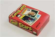 1981 Donruss Golf Stars Bubble Gum Card Box with 36 Unopened Packs - Nicklaus Rookie?