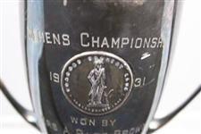 1931 Womens Championship Won By Mrs. A. Page Brown