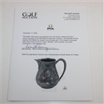 1939 Four Ball Senior Division Club Championship at South Shore CC Trophy