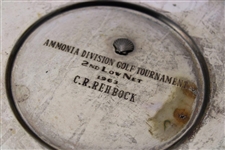 1963 Ammonia Division Golf Tournament 2nd Low Net Plate