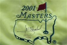 Jose Maria Olazabal Signed 2001 Masters Flag & Golf Ball