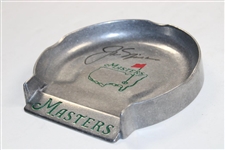 Jack Nicklaus Signed Undated Masters Tournament Pewter Putting Cup JSA ALOA