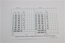 Sam Snead Signed Augusta National GC Scorecard JSA ALOA