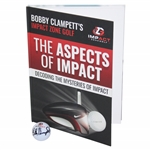 Bobby Clampett Signed Impact Zone Golf Ball & The Aspects of Impact Book JSA ALOA