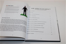 Bobby Clampett Signed Impact Zone Golf Ball & 'The Aspects of Impact' Book JSA ALOA