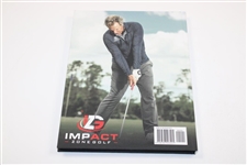 Bobby Clampett Signed Impact Zone Golf Ball & 'The Aspects of Impact' Book JSA ALOA