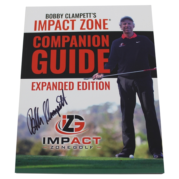 Bobby Clampett Signed Impact Zone: Companion Guide - Expanded Edition Book JSA ALOA