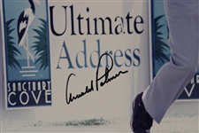 Arnold Palmer Signed Large Sanctuary Cove Tee-Shot - Matted JSA ALOA