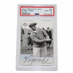 Bobby Jones 2002 Upper Deck Silver Golf Card #56 PSA 8 NM-MT #42043298