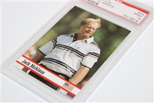 Jack Nicklaus 1993 Fax Pax World Of Sports Golf Card #24 PSA 9 MINT #15219818