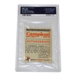 Roberto Bernardini 1973 Pannini Campioni Dello Sport Golf Card #376 PSA 8 NM-MT #25894131