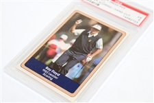 Ray Floyd 1984 Miller Press PGA Leader Scoring Hand Cut Golf Card PSA 5 EX #14582723