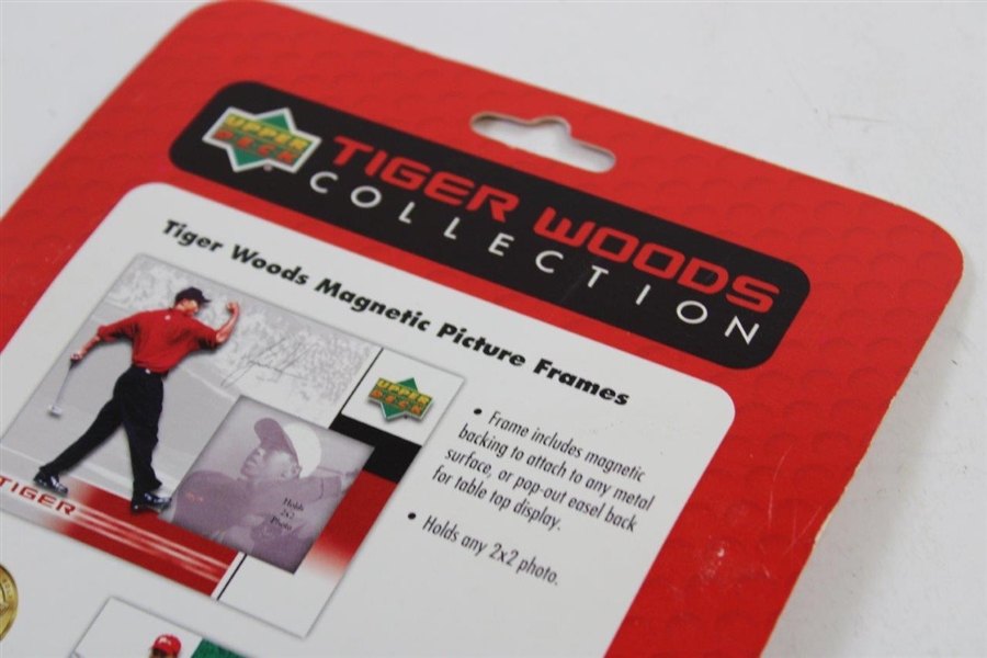 Tiger Woods Upper Deck Collection Magnetic Picture Frame in Original Unopened Box