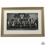 1941 PGA of America's 25th Annual Meeting at Chicago towers Club Burke & Koretke Photo - Framed