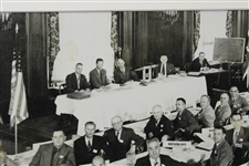 1950 PGA of America's 34th Annual Meeting at Sheraton Chicago Burke & Dean Photo - Framed