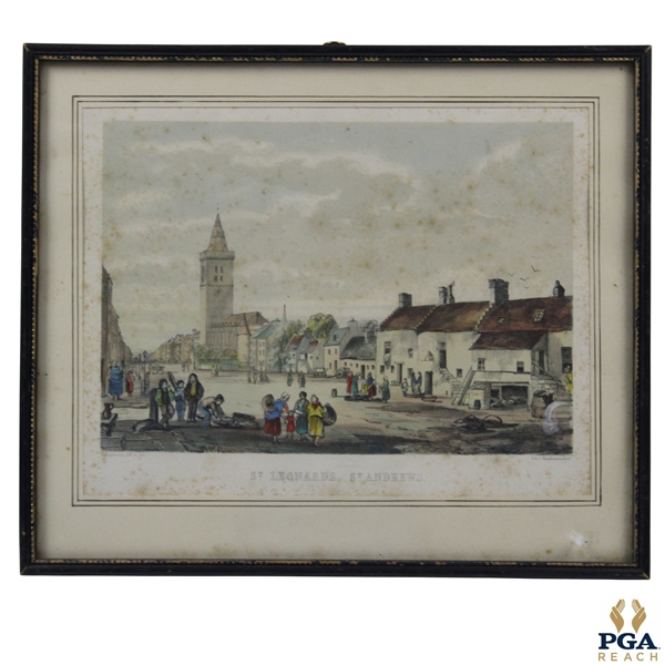 St Andrews St. Leonards A&J Macpherson, Edin. Print - Framed
