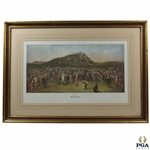 The Big Match' Harold H. Hilton Print - Framed